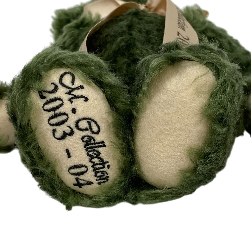 Steiff Plush Doll mohair green Apr-03