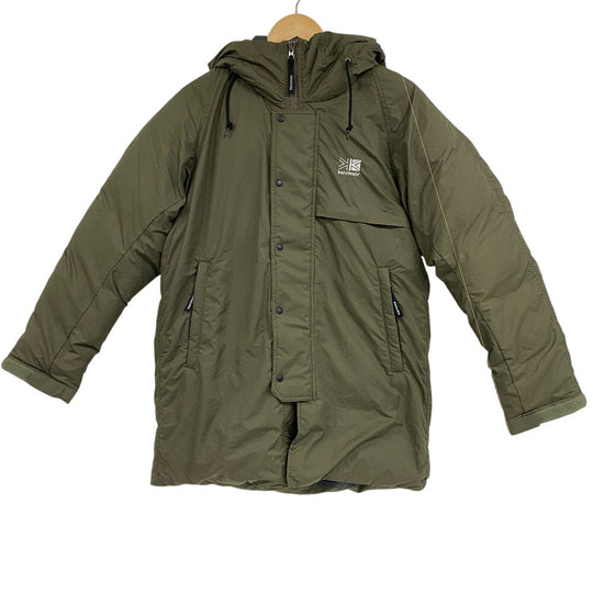 Karrimor Down jacket 101111 Nylon khaki maxima down coat unisex(Unisex) S Used Authentic