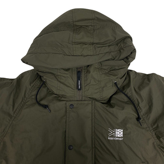 Karrimor Down jacket 101111 Nylon khaki maxima down coat unisex(Unisex) S Used Authentic