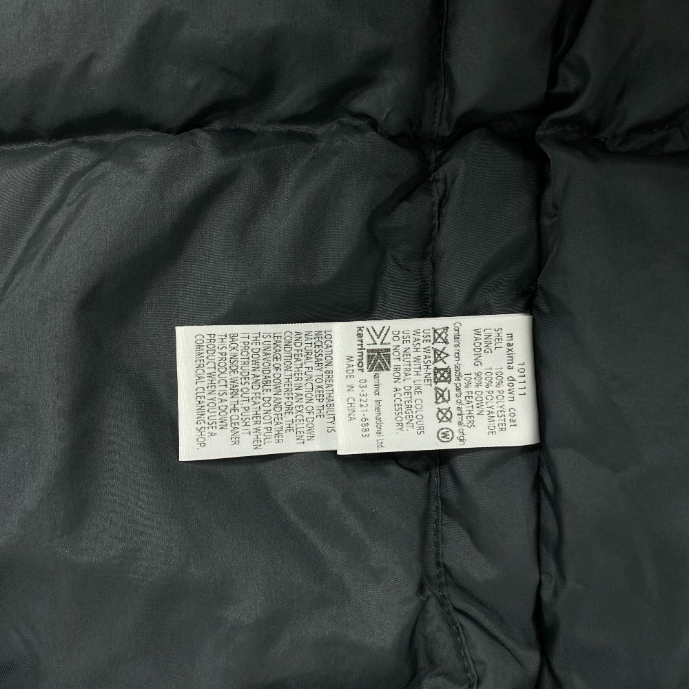 Karrimor Down jacket 101111 Nylon khaki maxima down coat unisex(Unisex) S Used Authentic