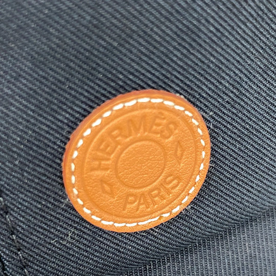 HERMES Other hats cotton black Serie button Miles CDS Women(Unisex) 60 Used Authentic