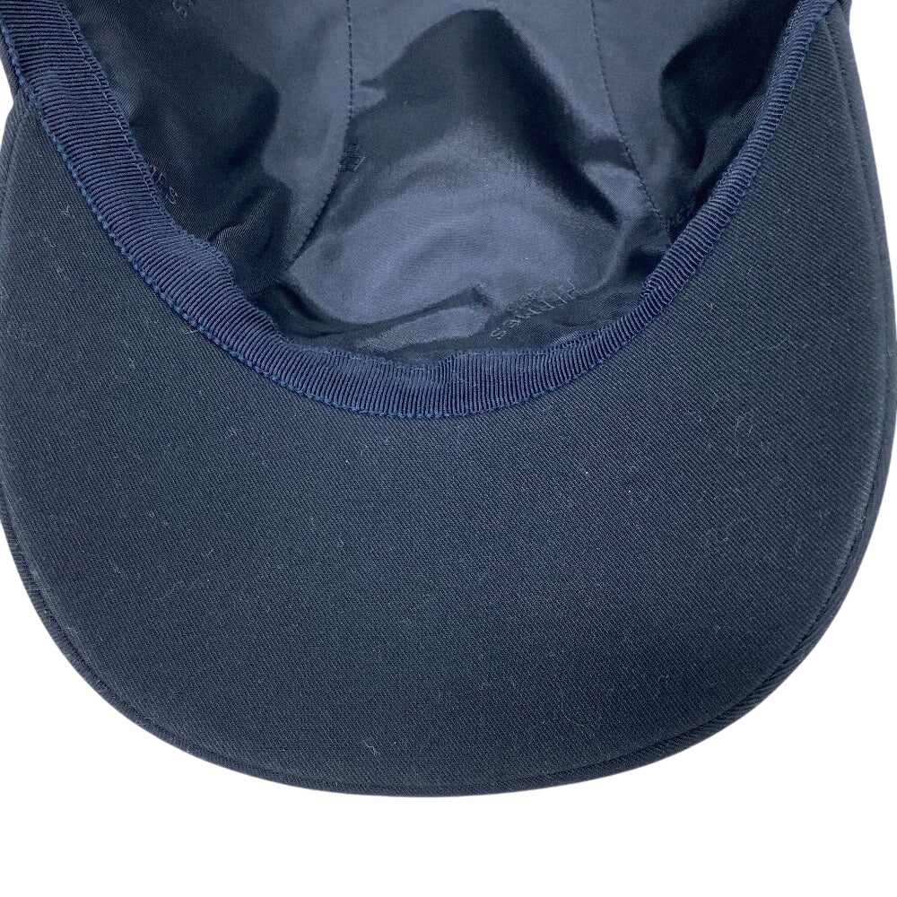 HERMES Other hats cotton black Serie button Miles CDS Women(Unisex) 60 Used Authentic