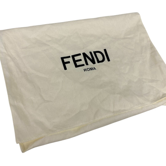 FENDI Other hats FXQ891 Raffia beige Bucket Zucca mens Used Authentic