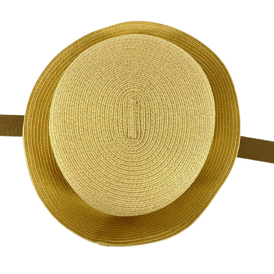 FENDI Other hats FXQ891 Raffia beige Bucket Zucca mens Used Authentic