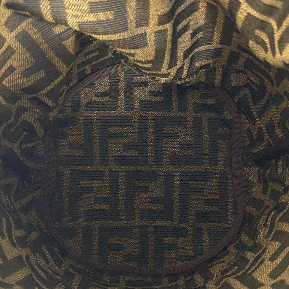 FENDI Other hats FXQ891 Raffia beige Bucket Zucca mens Used Authentic