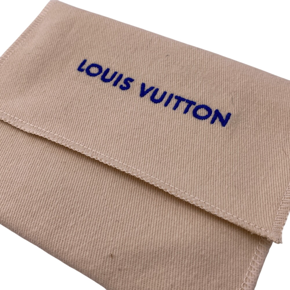 LOUIS VUITTON Card Case Exotic leather Red Organizer De Poch Women Used Authentic