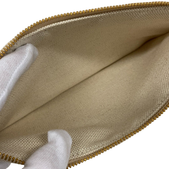 BOTTEGAVENETA Handbag Canvas, Leather Ivory The Alcotote Women Used Authentic