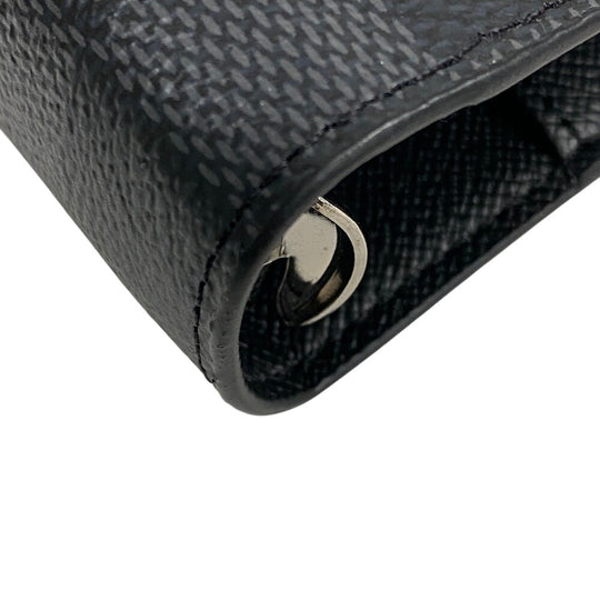 LOUIS VUITTON Notebook cover R20242 Damier Grafitte black Damier Grafitte Agenda MM mens Used Authentic