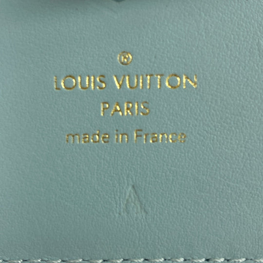 LOUIS VUITTON Bifold Wallet M82198 leather Galle Capusine V Vertical Wallet Capucines Women Used Authentic