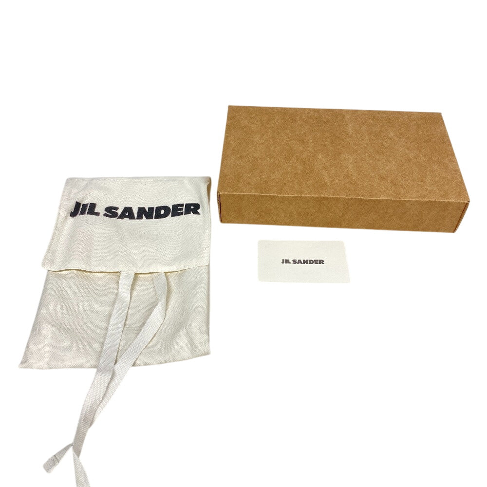 JIL SANDER Mobile case J07VL0002 leather black Phone case TANGLE Women Used Authentic