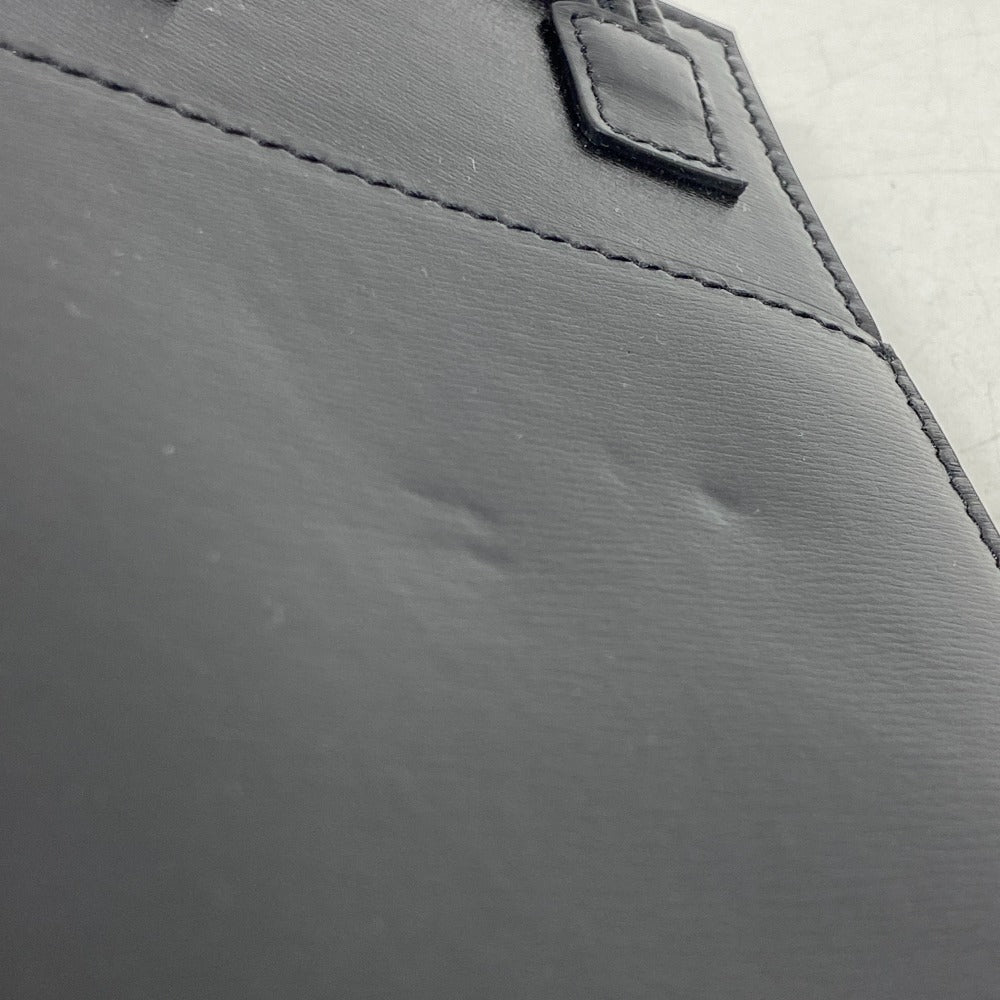 JIL SANDER Mobile case J07VL0002 leather black Phone case TANGLE Women Used Authentic
