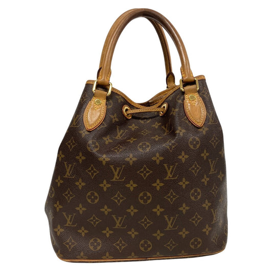 LOUIS VUITTON Shoulder Bag M40372 leather Brown 2WAY handbag Monogram Neo Women Used Authentic