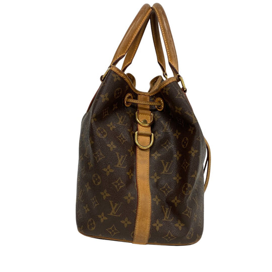 LOUIS VUITTON Shoulder Bag M40372 leather Brown 2WAY handbag Monogram Neo Women Used Authentic
