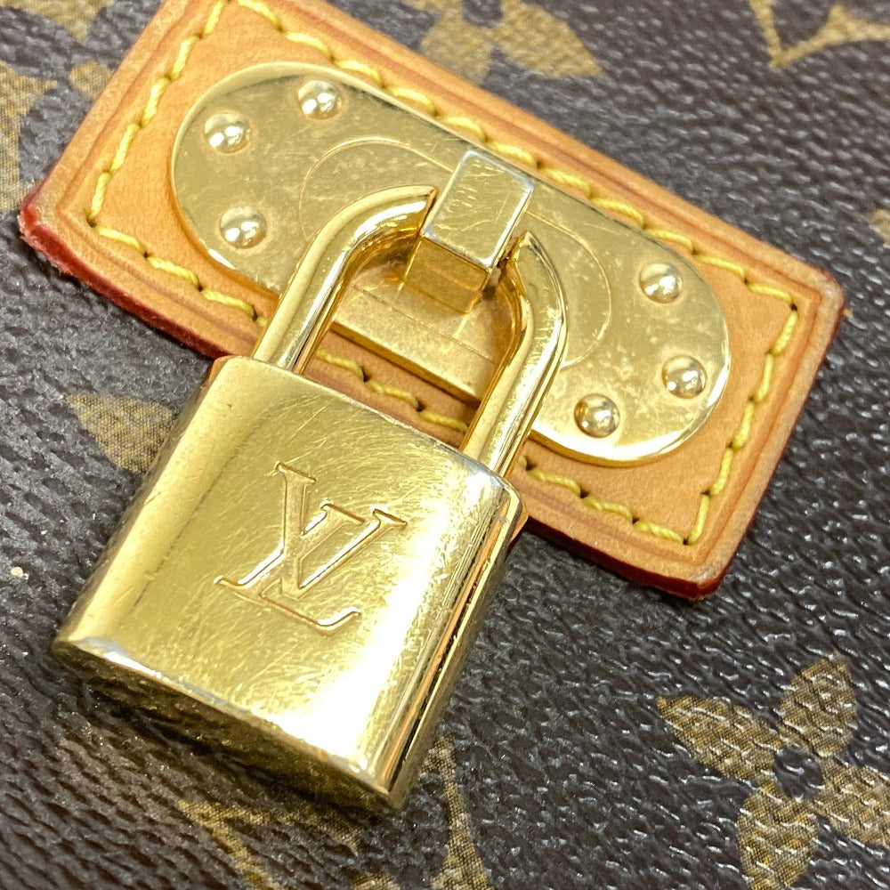 LOUIS VUITTON Shoulder Bag M40372 leather Brown 2WAY handbag Monogram Neo Women Used Authentic