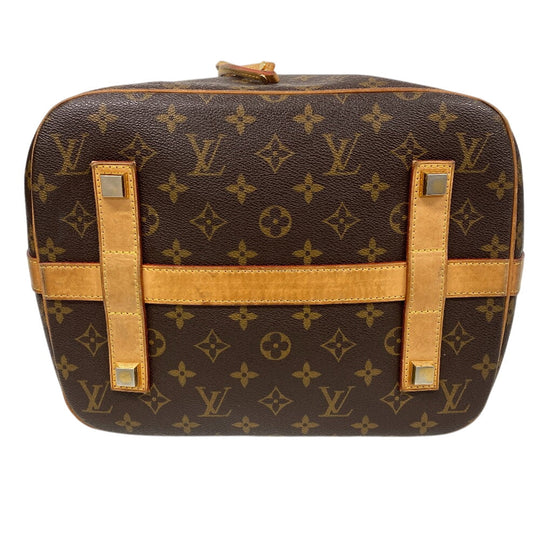 LOUIS VUITTON Shoulder Bag M40372 leather Brown 2WAY handbag Monogram Neo Women Used Authentic