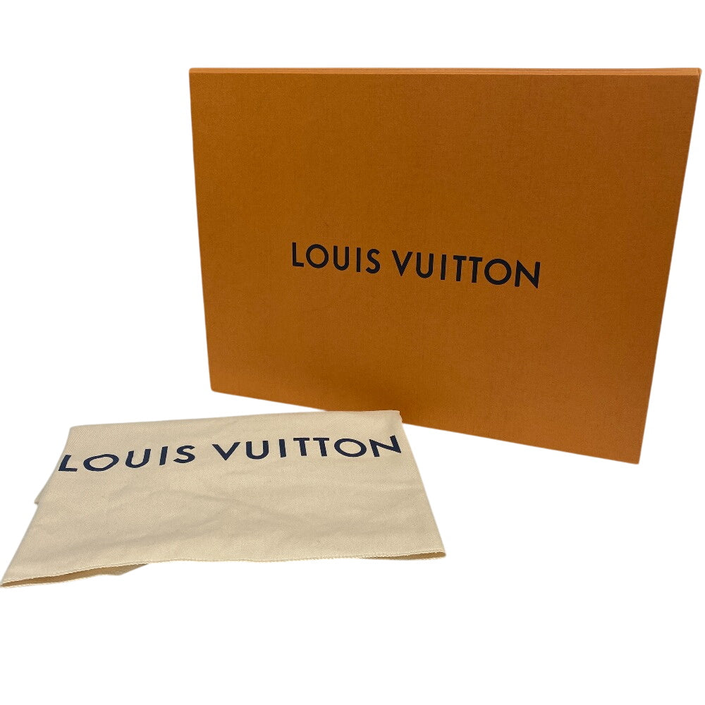 LOUIS VUITTON Sling bag M46035 leather black Discovery Bum Bag Monogram Eclipse mens Used Authentic