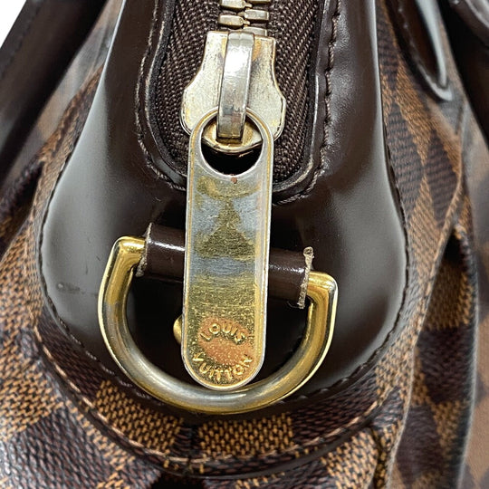 LOUIS VUITTON Handbag N51997 leather Brown Damier Trevi PM Women Used Authentic