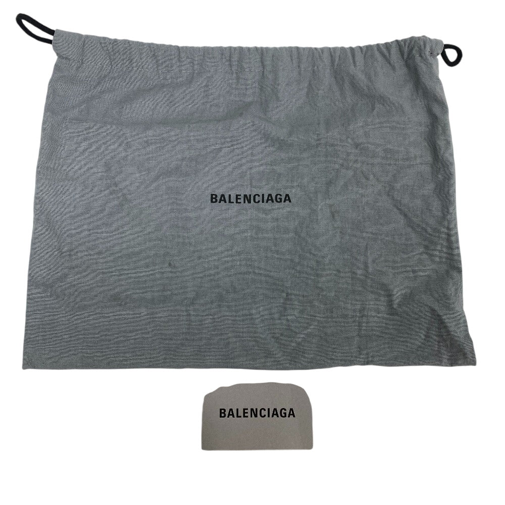 BALENCIAGA Shoulder Bag 702431 denim black le cagoule Women Used Authentic