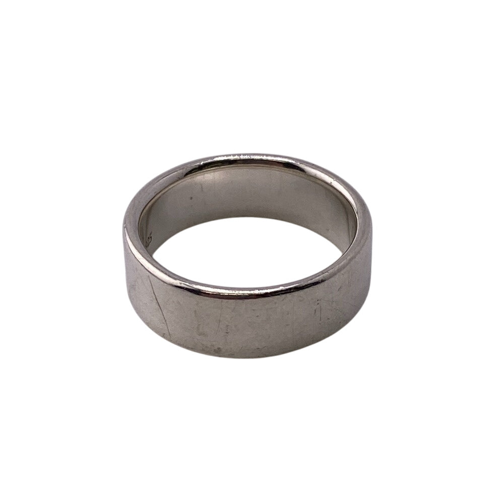 TIFFANY&Co. Ring Silver925, Diamond Silver 2P diamond Narowing Women Used Authentic