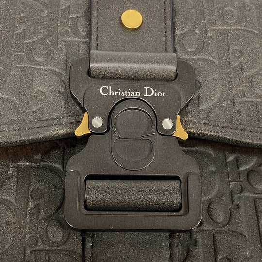 Christian Dior Shoulder Bag leather Brown gallop Women Used Authentic
