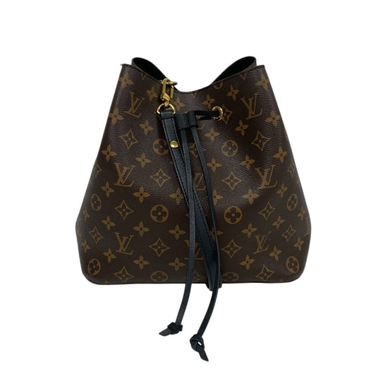 LOUIS VUITTON Shoulder Bag M44020 leather Brown Neonoe Women Used Authentic