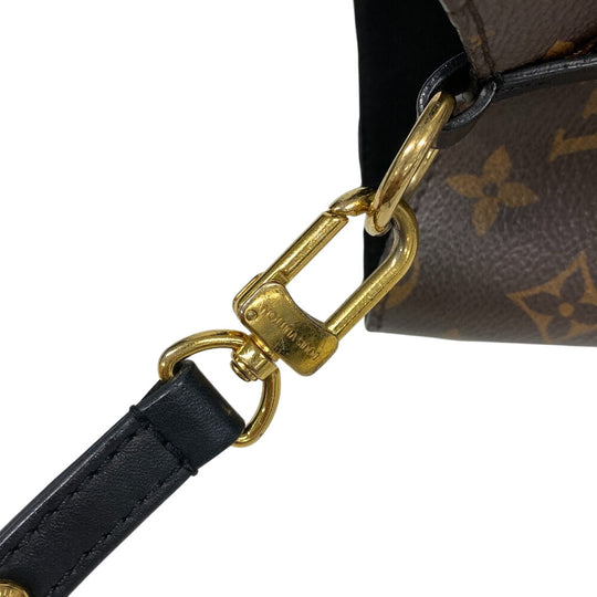 LOUIS VUITTON Shoulder Bag M44020 leather Brown Neonoe Women Used Authentic