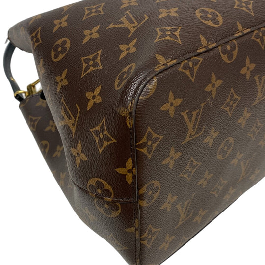 LOUIS VUITTON Shoulder Bag M44020 leather Brown Neonoe Women Used Authentic