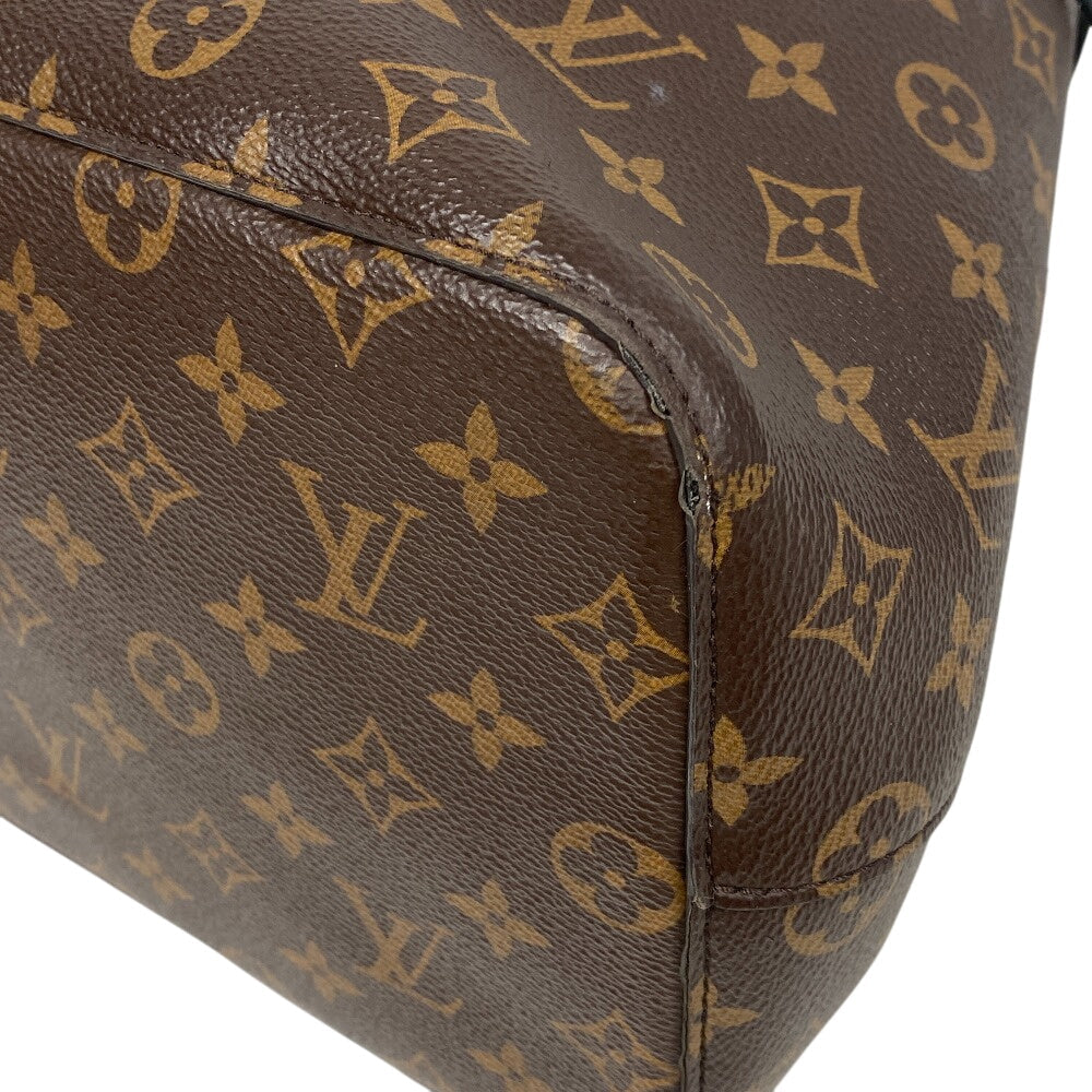 LOUIS VUITTON Shoulder Bag M44020 leather Brown Neonoe Women Used Authentic