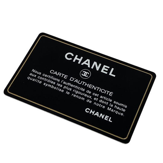 CHANEL Wallet Chain lambskin black Cambon line Women Used Authentic