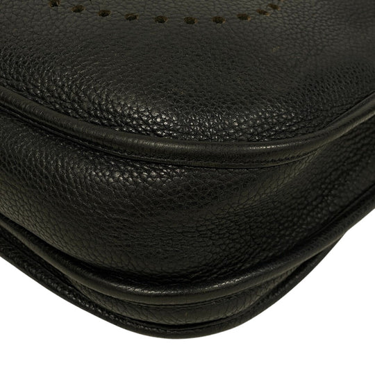 HERMES Shoulder Bag Taurillon Clemence black Taurillon Clemence Evelyn 3 29 PM mens Used Authentic