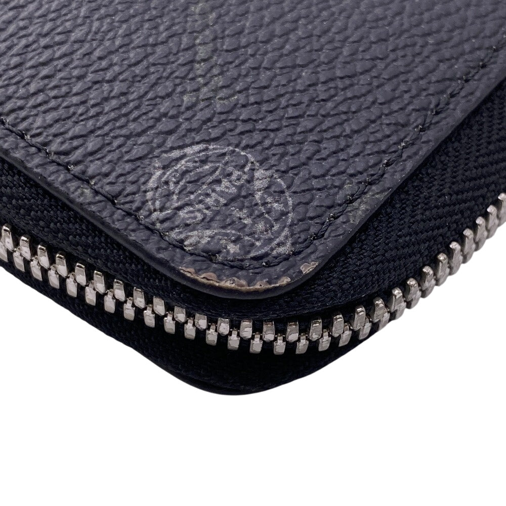 Berluti Long Wallet Purse PVC, Leather black Pouch Nino mens Used Authentic