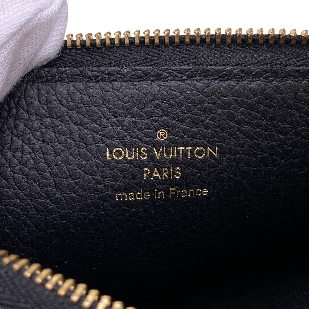 LOUIS VUITTON Pochette M69516 leather Black brown Monogram Ann Platt Pochette trio Women Used Authentic