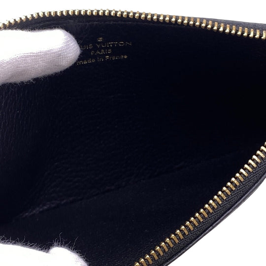 LOUIS VUITTON Pochette M69516 leather Black brown Monogram Ann Platt Pochette trio Women Used Authentic