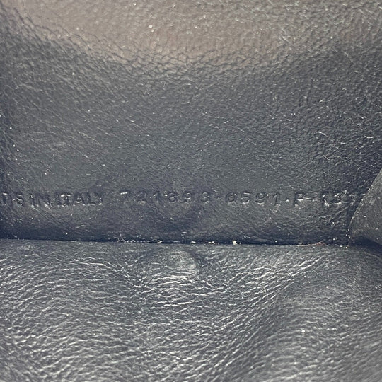 BALENCIAGA Tri-fold wallet 721893 leather Red adidas collaboration Compact wallet mens(Unisex) Used Authentic