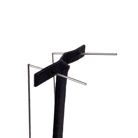 SAINT LAURENT Pierce Gold Plated Silver Opium Threader Women Used Authentic
