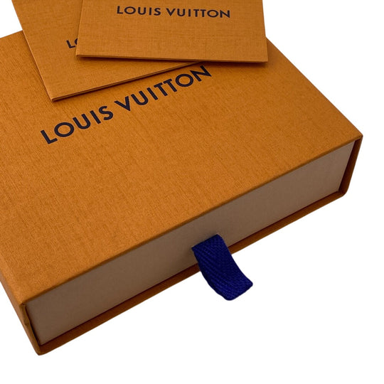 LOUIS VUITTON Bifold Wallet M83623 Monogram blue Monogram Portefeuille Victorine Women Used Authentic