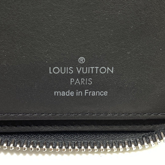 LOUIS VUITTON Long Wallet Purse M81775 Monogram black Zippy wallet Monogram Vertical unisex(Unisex) Used Authentic
