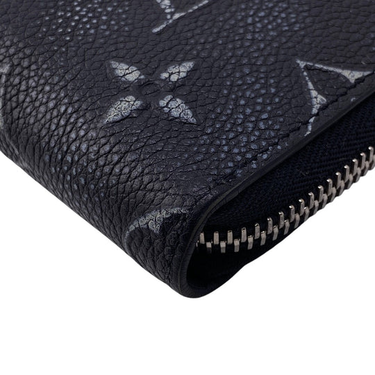 LOUIS VUITTON Long Wallet Purse M81775 Monogram black Zippy wallet Monogram Vertical unisex(Unisex) Used Authentic