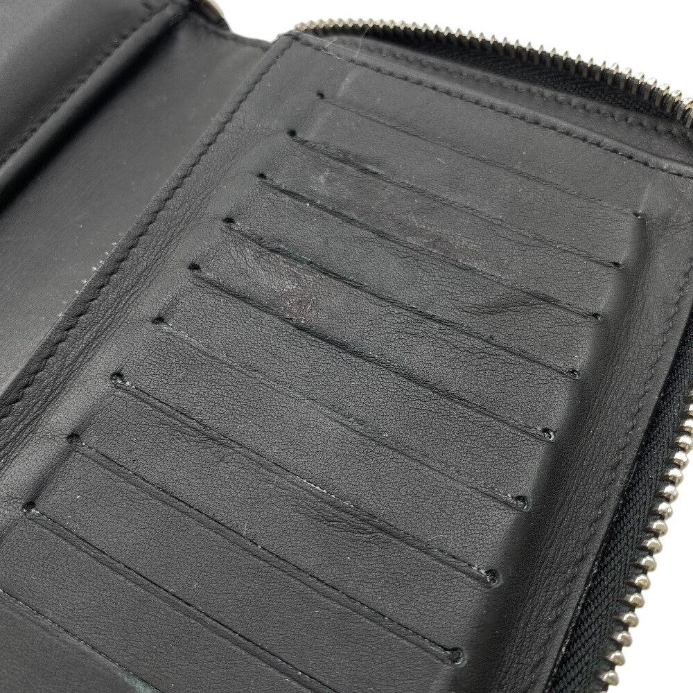 LOUIS VUITTON Long Wallet Purse M81775 Monogram black Zippy wallet Monogram Vertical unisex(Unisex) Used Authentic