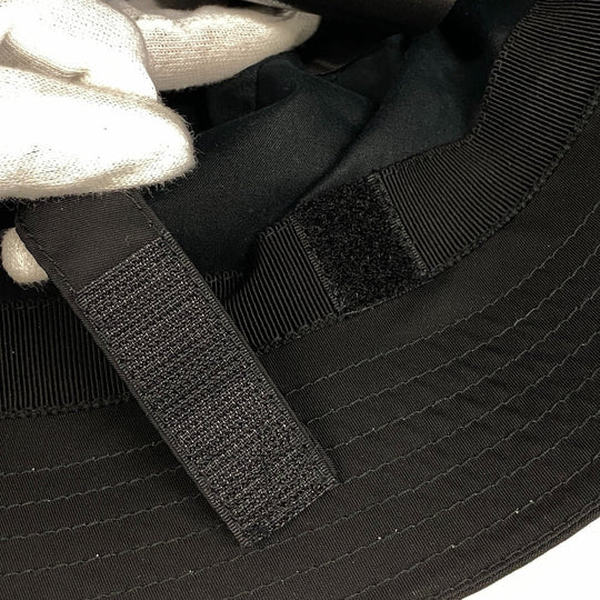 PRADA hat 2HC282 Nylon black Bucket hat polyamide unisex(Unisex) 59 Used Authentic