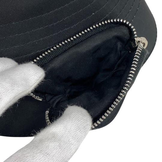 PRADA hat 2HC282 Nylon black Bucket hat polyamide unisex(Unisex) 59 Used Authentic