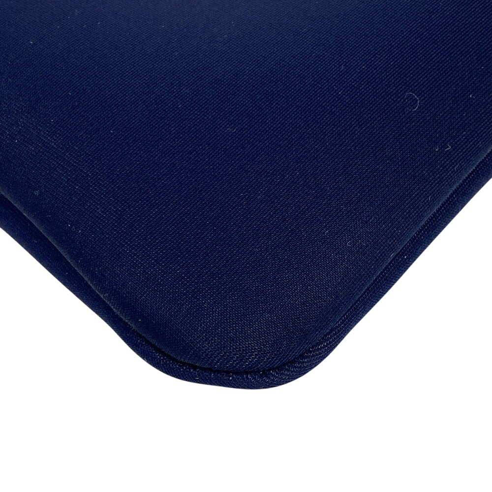 HERMES Pouch Nylon, Polyurethane Navy Truth Neovan PM flat unisex(Unisex) Used Authentic