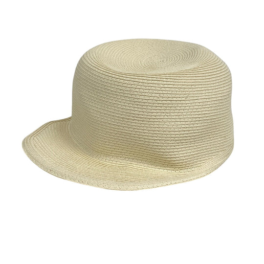 HERMES Casquette paper beige Serie Women 56 Used Authentic