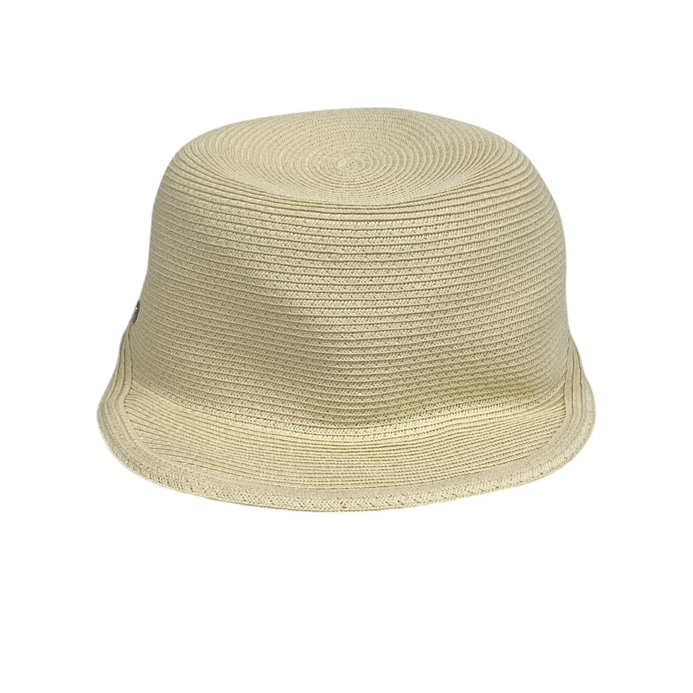 HERMES Casquette paper beige Serie Women 56 Used Authentic