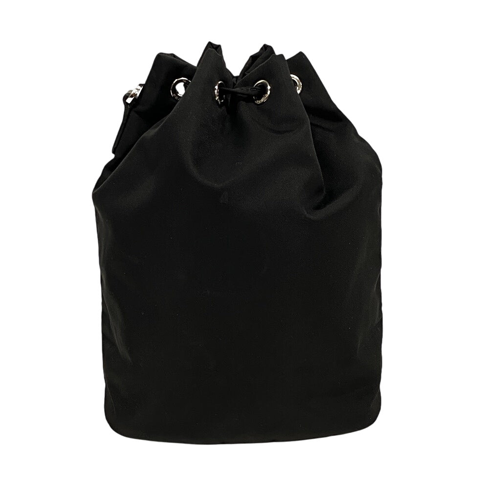 PRADA Pouch 1NE369 Nylon, Leather black Re Nylon unisex(Unisex) Used Authentic