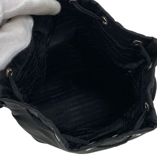 PRADA Pouch 1NE369 Nylon, Leather black Re Nylon unisex(Unisex) Used Authentic