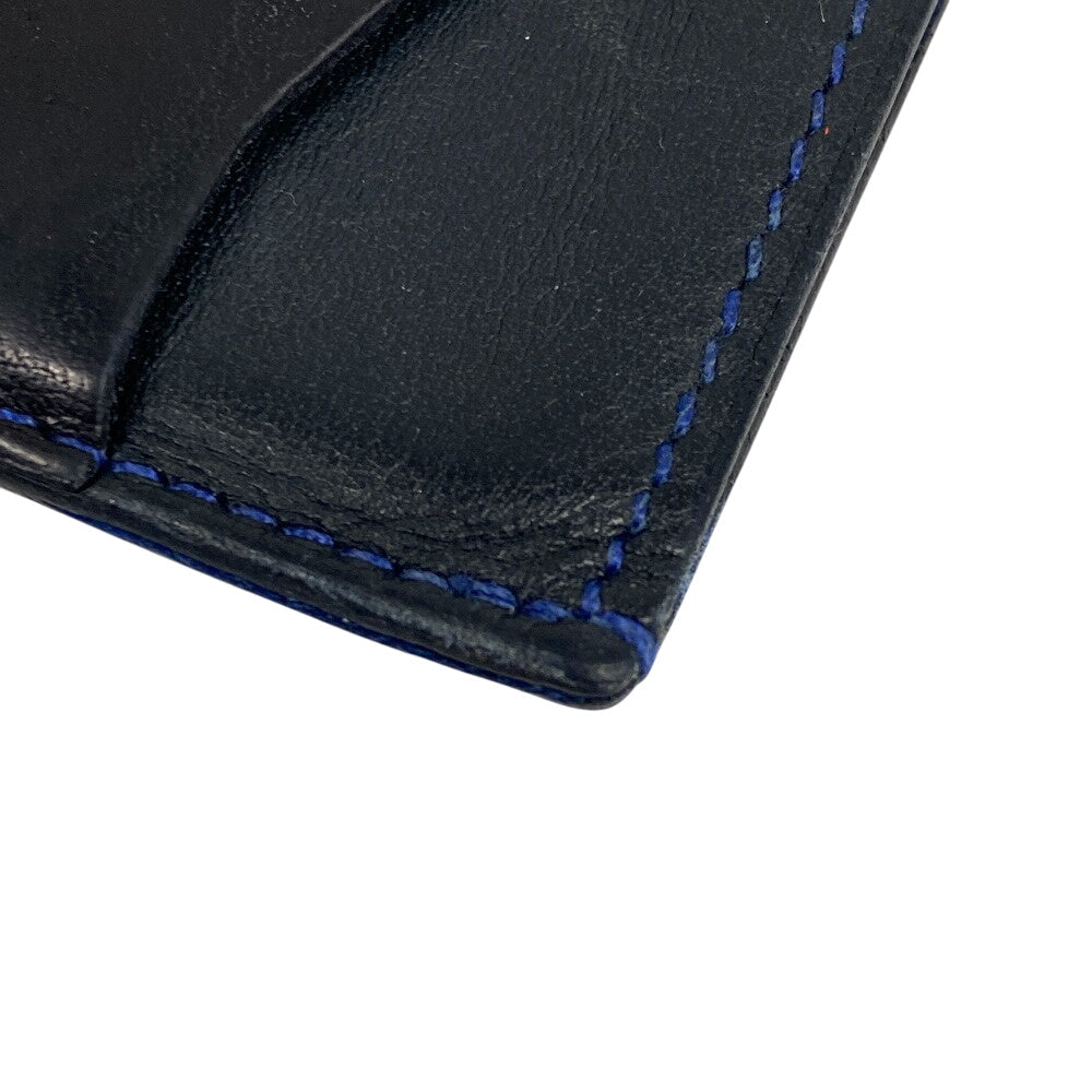 HERMES Card Case Epsom black Made in 2018 Petite Horizontal mens Used Authentic