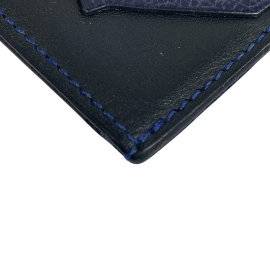 HERMES Card Case Epsom black Made in 2018 Petite Horizontal mens Used Authentic