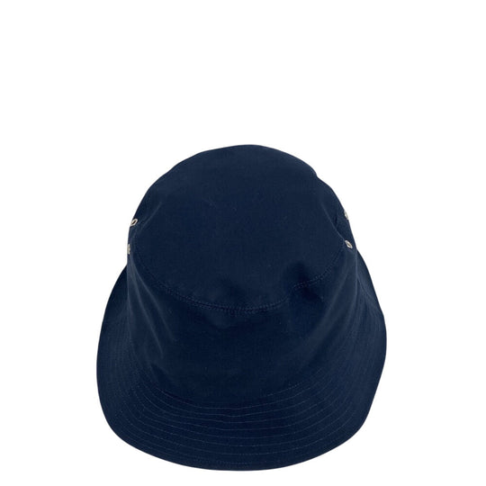 Dior hat Polyester, Cotton Navy Teddy-D Oblique unisex(Unisex) Used Authentic