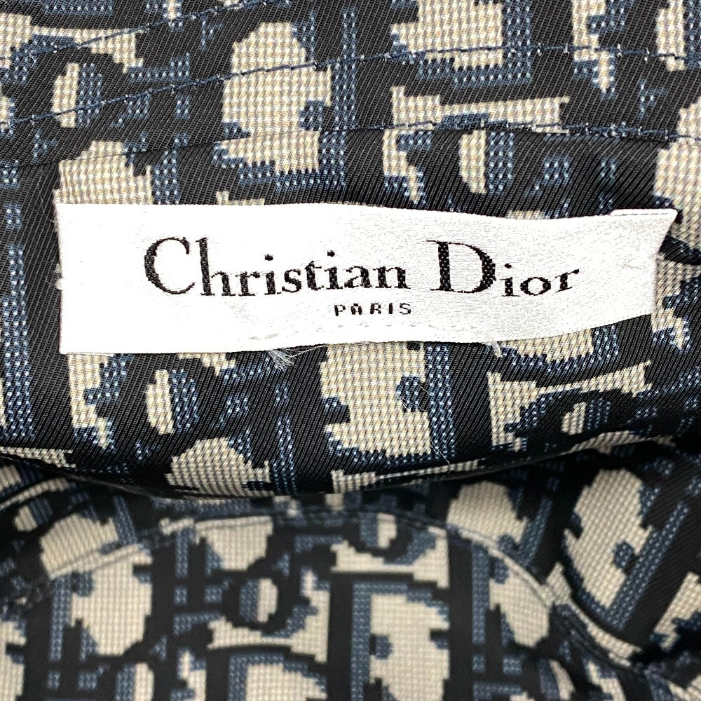 Dior hat Polyester, Cotton Navy Teddy-D Oblique unisex(Unisex) Used Authentic